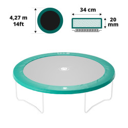 Cojín de protección verde Ø 427