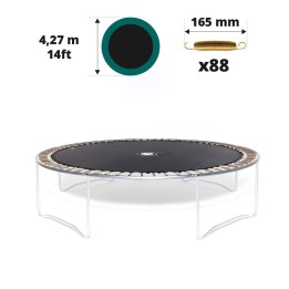 Tela de salto para cama elástica Ø 427 con 88 muelles 165 mm