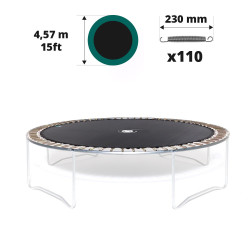 Tela de salto para cama elástica Ø 457 con 110 muelles 230 mm