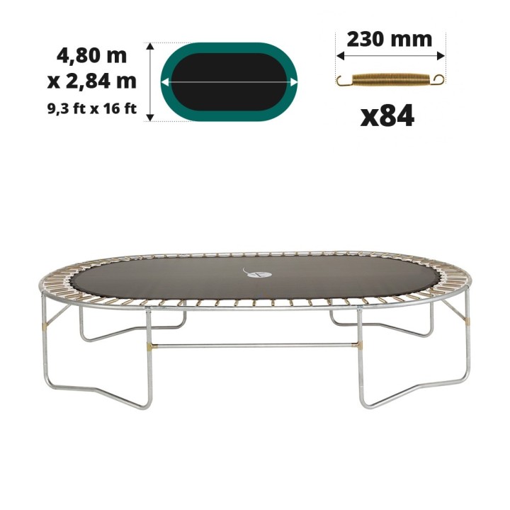 Tela de salto para Ovalie 490