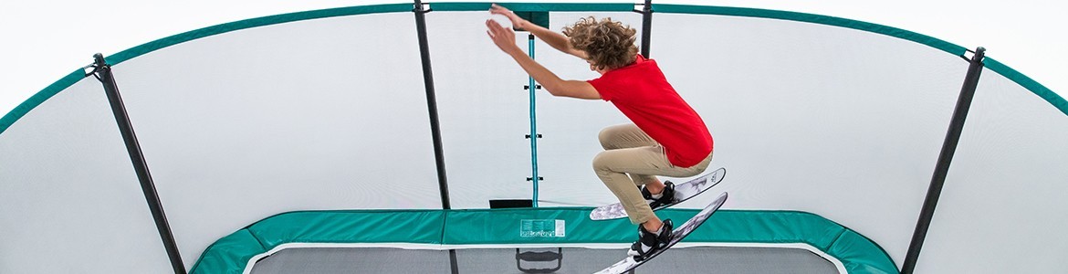 Camas elásticas rectangulares