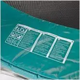 Verificar el cojin de proteccion de la cama elastica