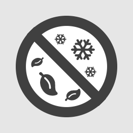 Proteged vuestra cama elastica del frio y de la humedad
