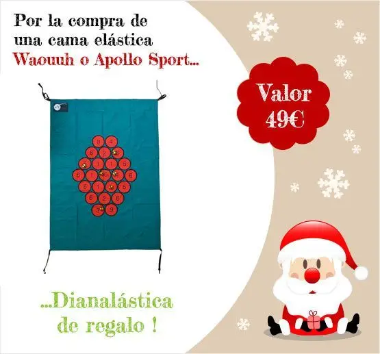 Diana1astica or la compra de una cama elástica Waouuh o Apollo Sport