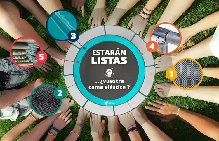 Estarán listas … ¿vuestra cama elástica ?