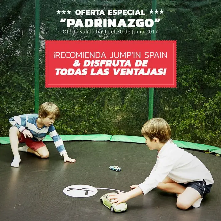 ¡Recomienda Jump'in Spain & disfruta de todas las ventajas!!