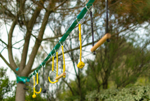 Desafío Ninja + Slackline