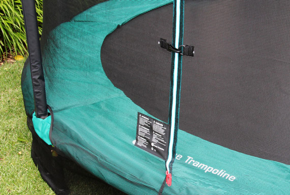 Guía de cama elástica enterrada Inground con red