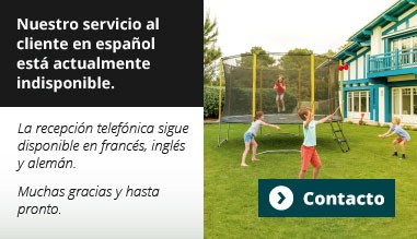 Nuestro servicio al cliente en espa&ntilde;ol est&aacute; actualmente indisponible.