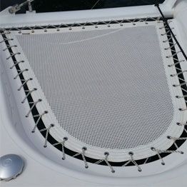 Trampolín en tejido técnico para multicascos Privilege